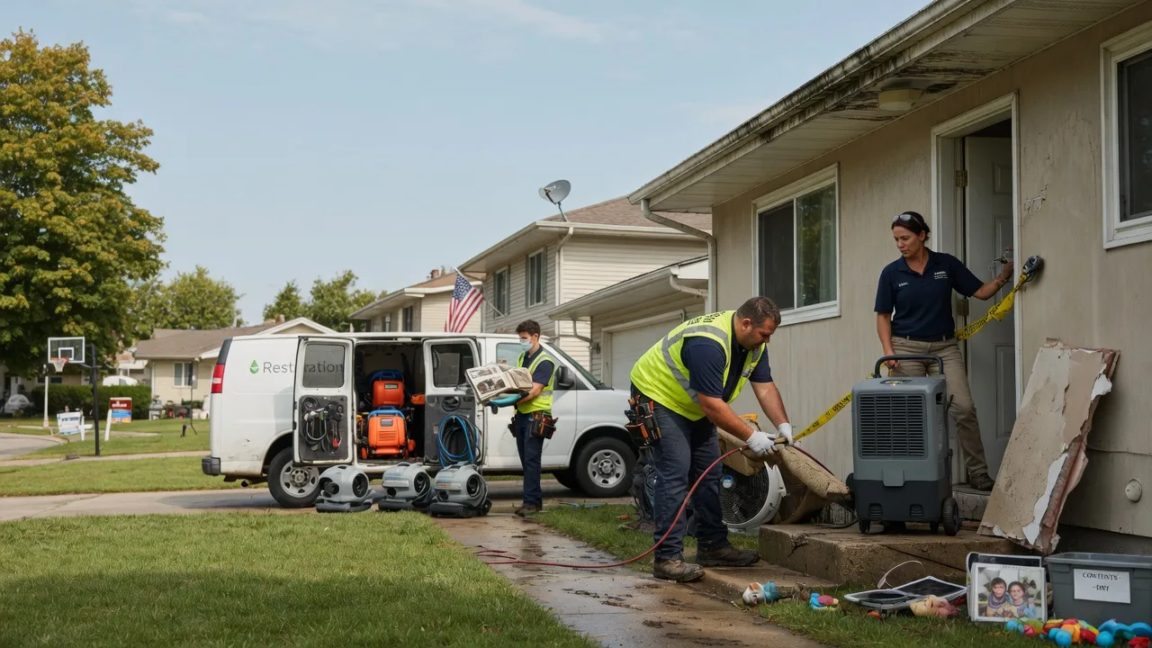Water Damage Restoration in Allenton, WI near me